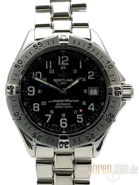 Breitling Superocean A17340 aus 2002 D-Papiere neue Revision