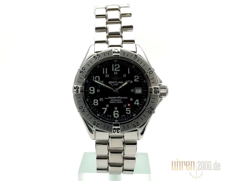 Breitling Superocean A17340 aus 2002 D-Papiere neue Revision