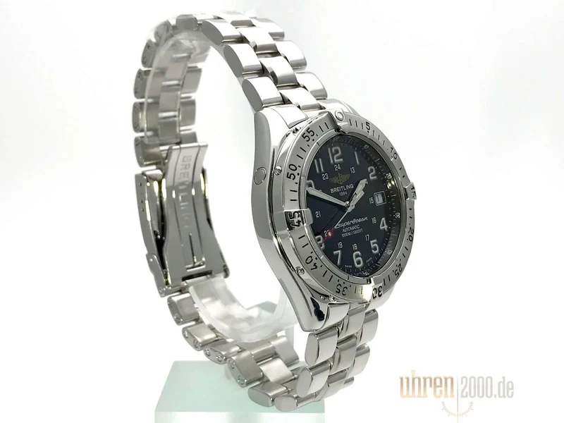 Breitling Superocean A17340 aus 2002 D-Papiere neue Revision