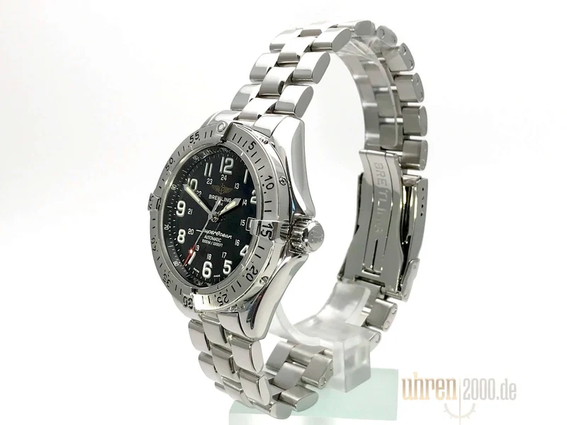Breitling Superocean A17340 aus 2002 D-Papiere neue Revision