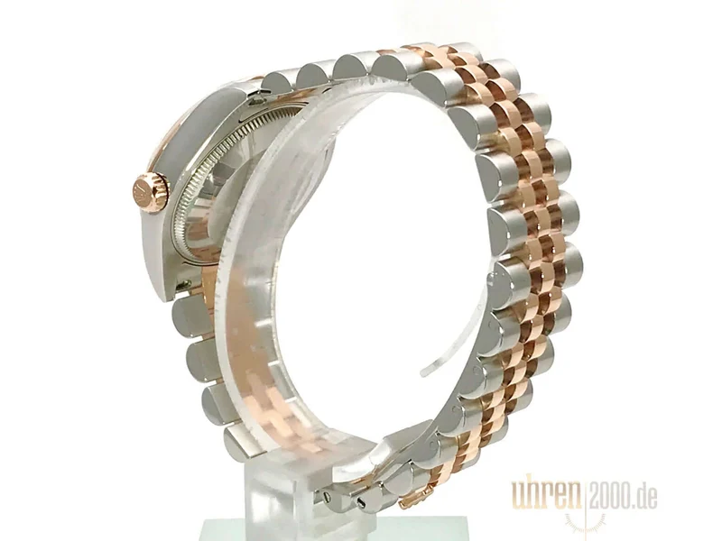 Rolex Datejust 31 Edelstahl Roségold 178241 Weiß Römisch aus 2015
