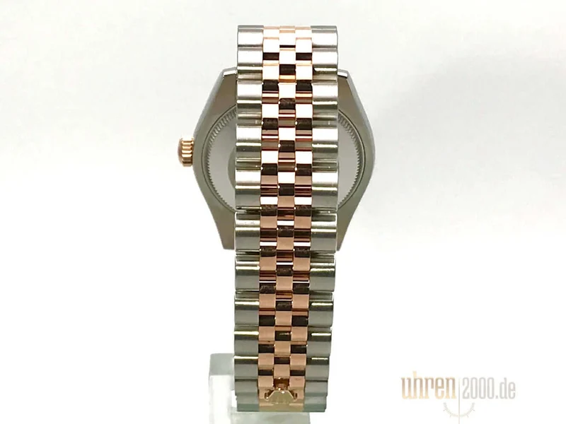 Rolex Datejust 31 Edelstahl Roségold 178241 Weiß Römisch aus 2015