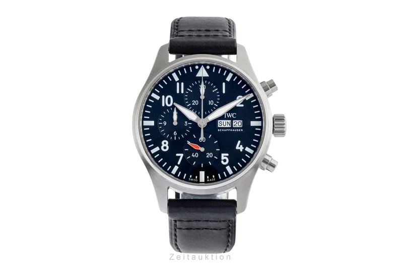 IWC Fliegerchronograph chronograph steel automatic men's watch IW378001 LP: 7800EUR [2504049]