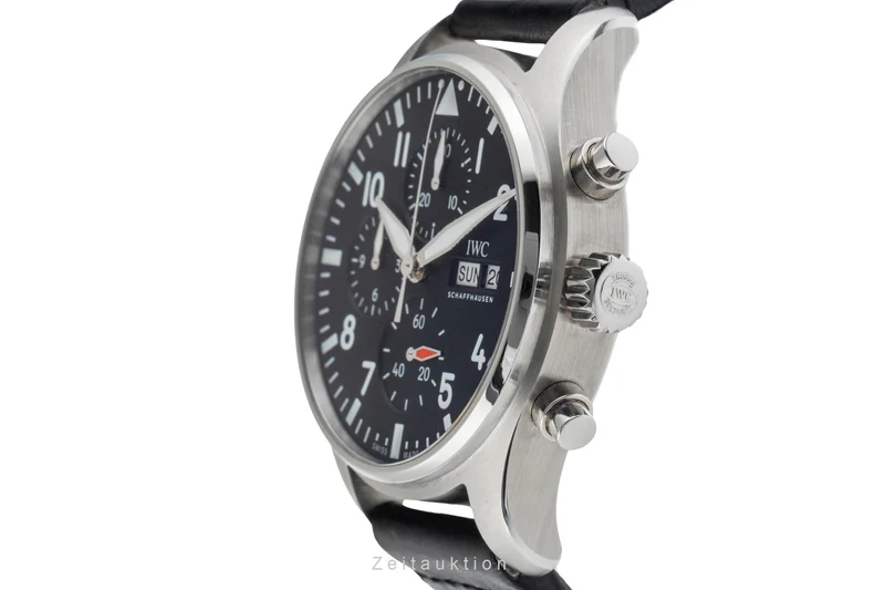 IWC Fliegerchronograph chronograph steel automatic men's watch IW378001 LP: 7800EUR [2504049]
