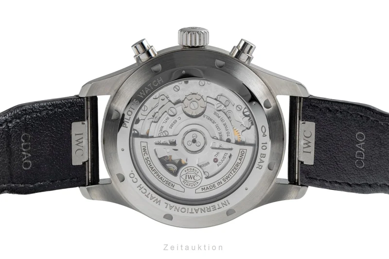 IWC Fliegerchronograph chronograph steel automatic men's watch IW378001 LP: 7800EUR [2504049]