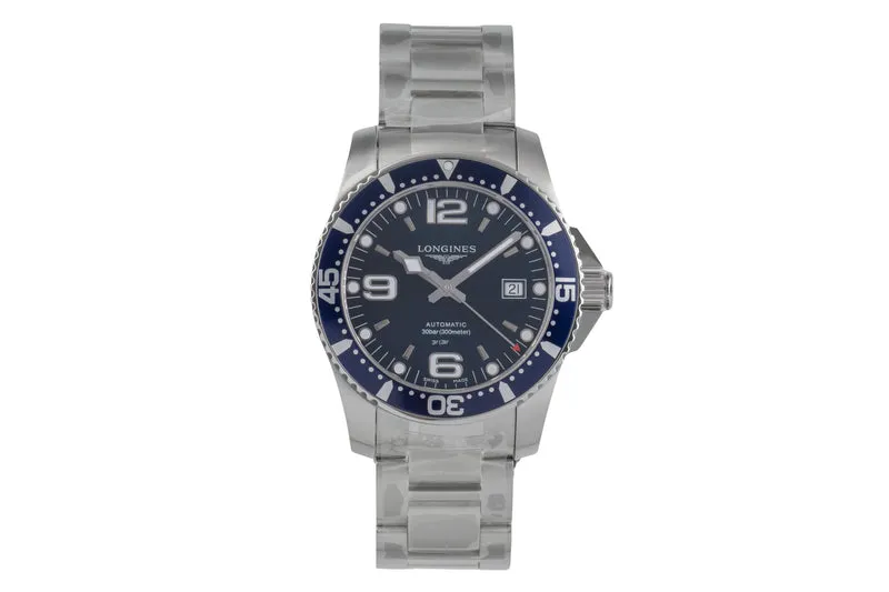Longines Hydro Conquest steel automatic men's watch L3.742.4.96.6 [2503834]