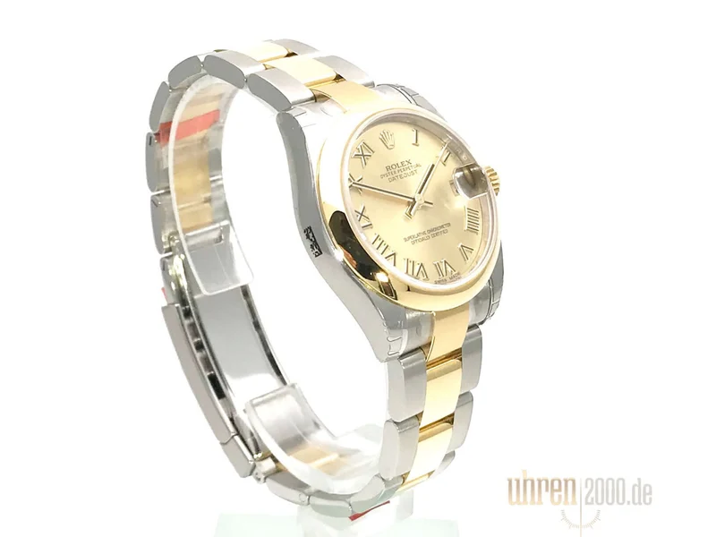 Rolex Datejust 31 Edelstahl Gelbgold 178243 Champagner R