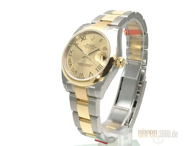 Rolex Datejust 31 Edelstahl Gelbgold 178243 Champagner R