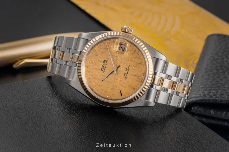 Tudor Prince Date steel / gold automatic men's watch 74033 [2503885]