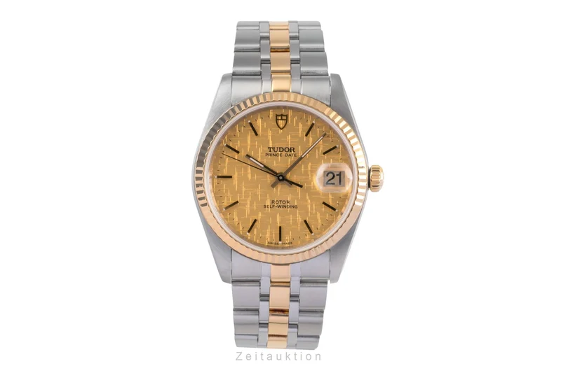 Tudor Prince Date steel / gold automatic men's watch 74033 [2503885]