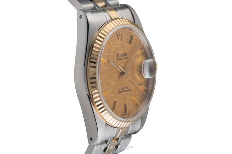 Tudor Prince Date steel / gold automatic men's watch 74033 [2503885]