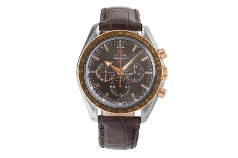 Omega Speedmaster chronograph steel / gold automatic men's watch 321.93.42.50.13.001 [2503527]