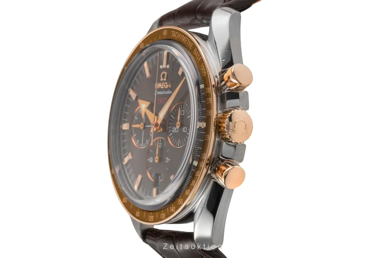 Omega Speedmaster chronograph steel / gold automatic men's watch 321.93.42.50.13.001 [2503527]