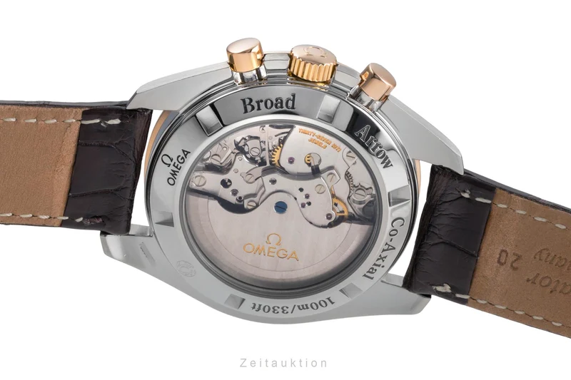 Omega Speedmaster chronograph steel / gold automatic men's watch 321.93.42.50.13.001 [2503527]