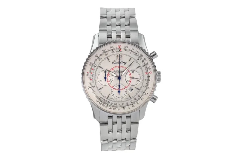 Breitling Montbrillant chronograph steel automatic men's watch A4137012/G789 [2503922]