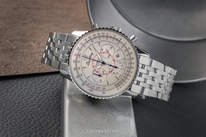 Breitling Montbrillant chronograph steel automatic men's watch A4137012/G789 [2503922]