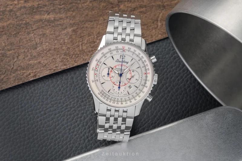 Breitling Montbrillant chronograph steel automatic men's watch A4137012/G789 [2503922]