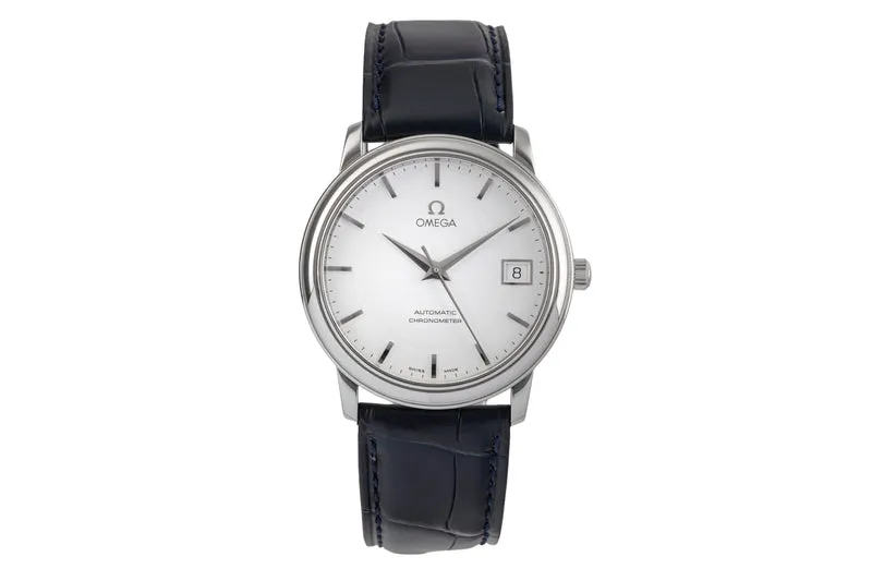Omega De Ville steel automatic men's watch 4500.21.00 Vintage [2503874]