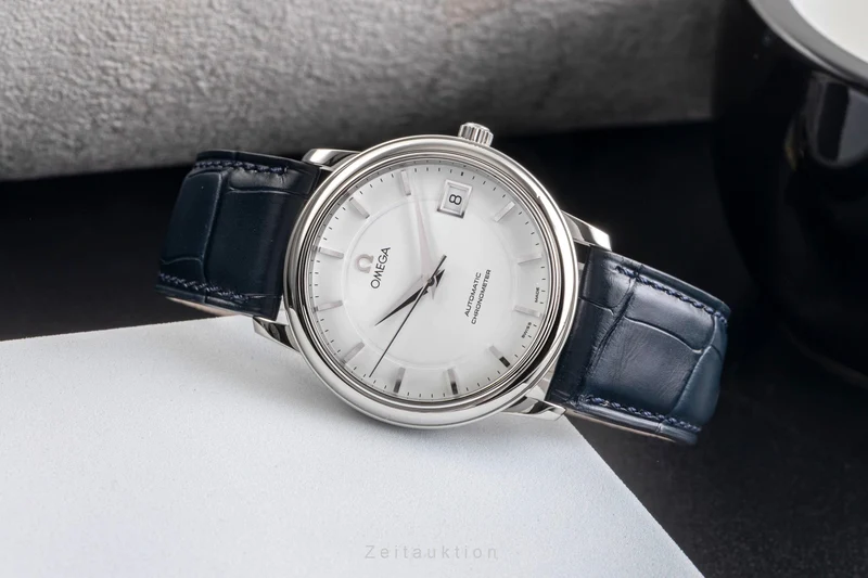 Omega De Ville steel automatic men's watch 4500.21.00 Vintage [2503874]