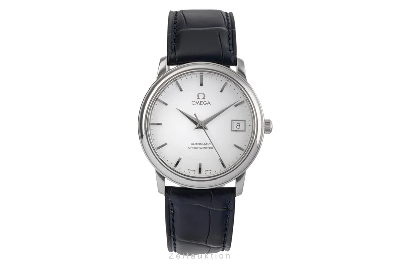 Omega De Ville steel automatic men's watch 4500.21.00 Vintage [2503874]