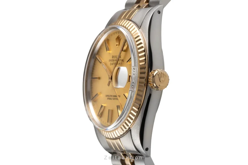Rolex Datejust steel / gold automatic men's watch 16013 Vintage [2503664]