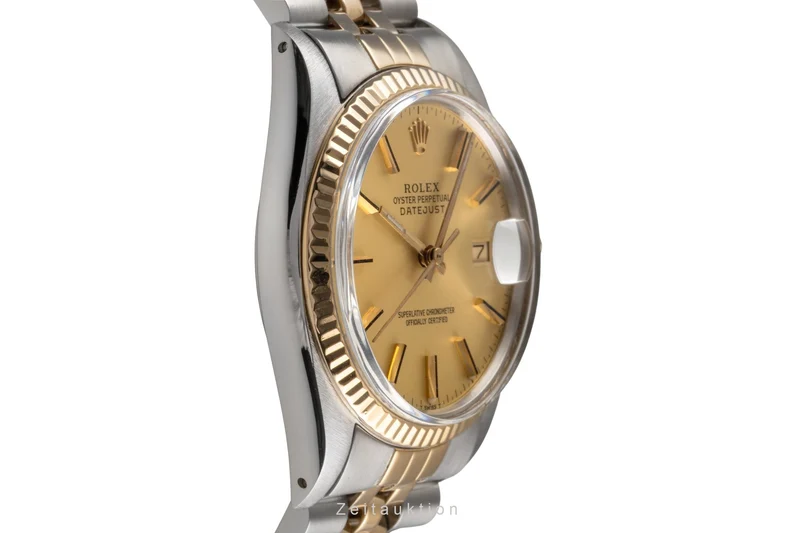 Rolex Datejust steel / gold automatic men's watch 16013 Vintage [2503664]