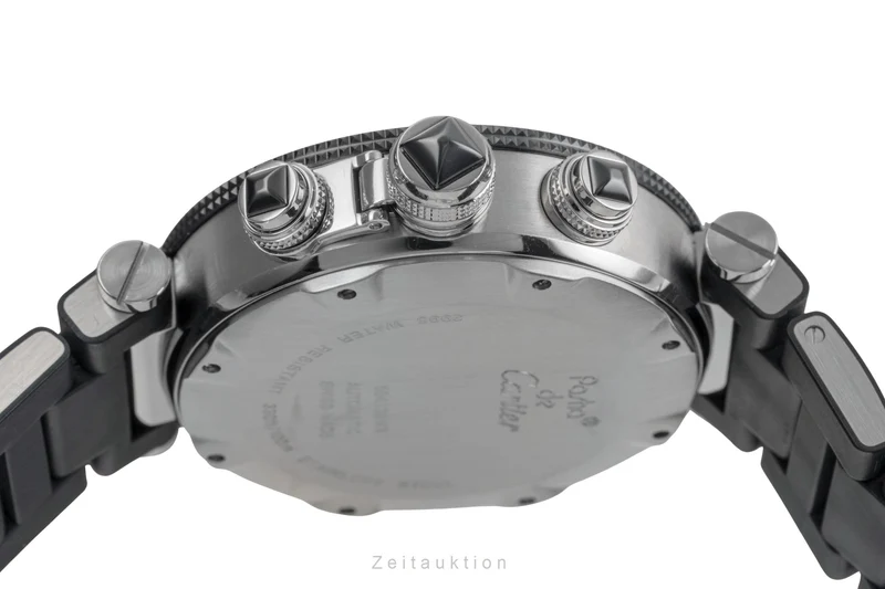 Cartier Pasha Seatimer chronograph steel automatic men's watch W31088U2 LP: 11100EUR [2503642]