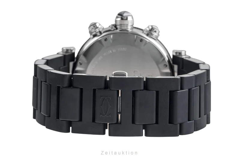 Cartier Pasha Seatimer chronograph steel automatic men's watch W31088U2 LP: 11100EUR [2503642]