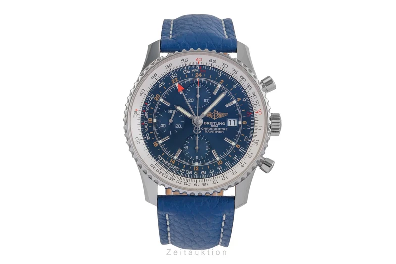 Breitling Navitimer World chronograph steel automatic men's watch A24322 [2504027]