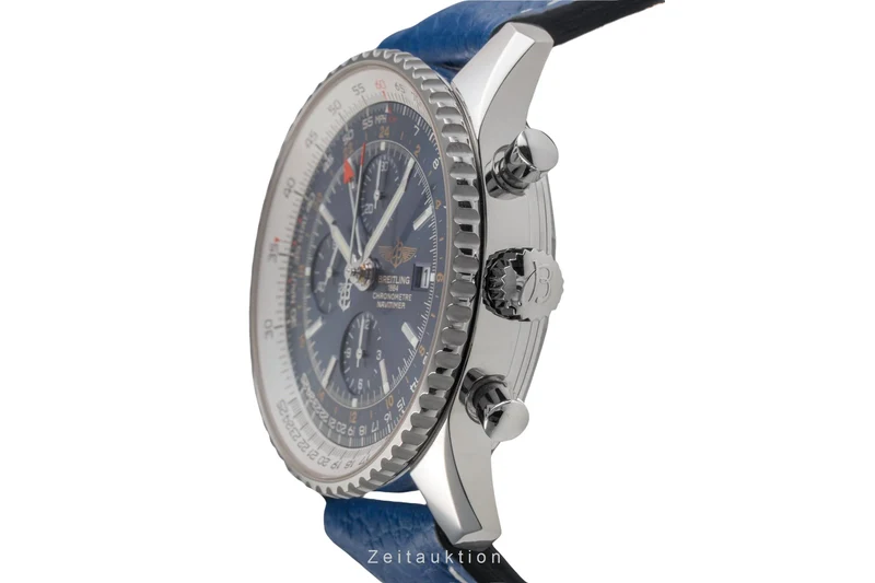 Breitling Navitimer World chronograph steel automatic men's watch A24322 [2504027]