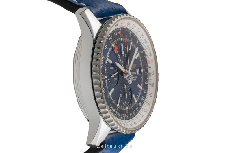 Breitling Navitimer World chronograph steel automatic men's watch A24322 [2504027]