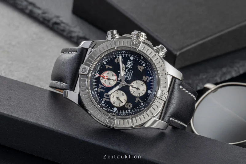 Breitling Super Avenger chronograph steel automatic men's watch A13370 [2503770]