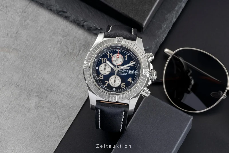 Breitling Super Avenger chronograph steel automatic men's watch A13370 [2503770]