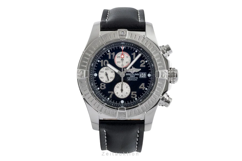 Breitling Super Avenger chronograph steel automatic men's watch A13370 [2503770]