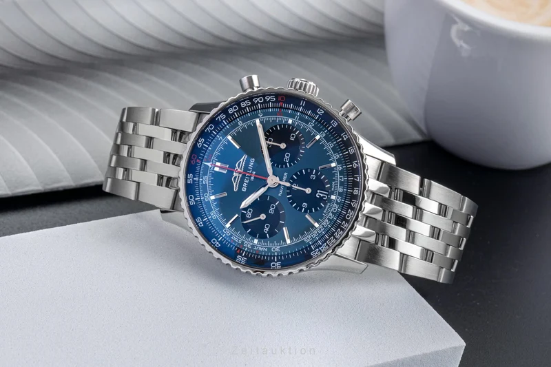 Breitling Navitimer 01 chronograph steel automatic men's watch AB0139241C1P1 LP: 9650EUR [2503762]
