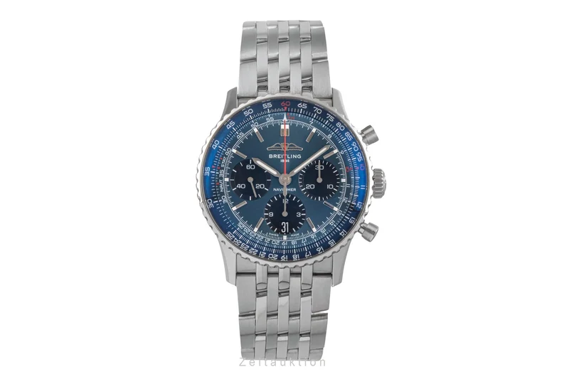 Breitling Navitimer 01 chronograph steel automatic men's watch AB0139241C1P1 LP: 9650EUR [2503762]
