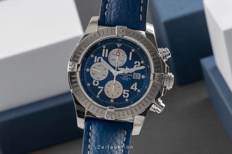 Breitling Super Avenger chronograph steel automatic men's watch A13370 [2504047]
