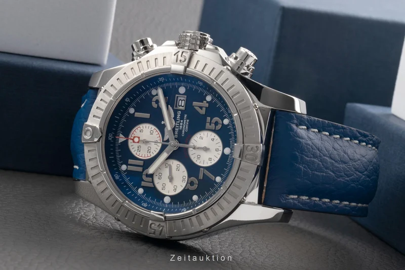 Breitling Super Avenger chronograph steel automatic men's watch A13370 [2504047]