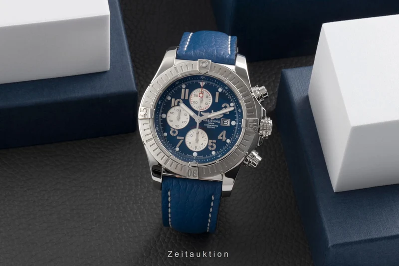 Breitling Super Avenger chronograph steel automatic men's watch A13370 [2504047]