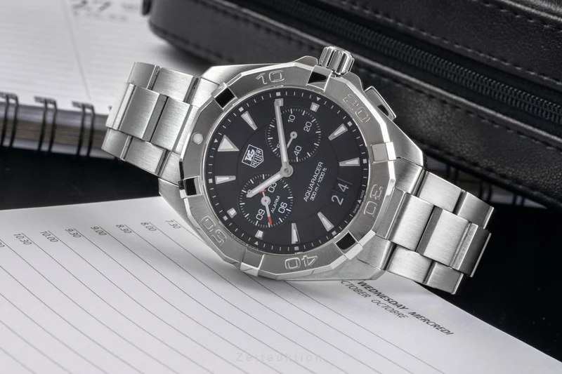 Tag Heuer Aquaracer steel quartz men's watch WAY111Z [2504111]