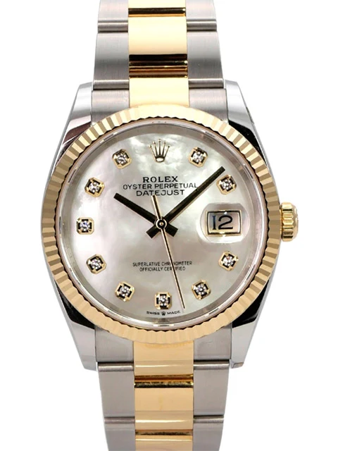 Rolex Datejust 36 126233 Perlmutt Diamant