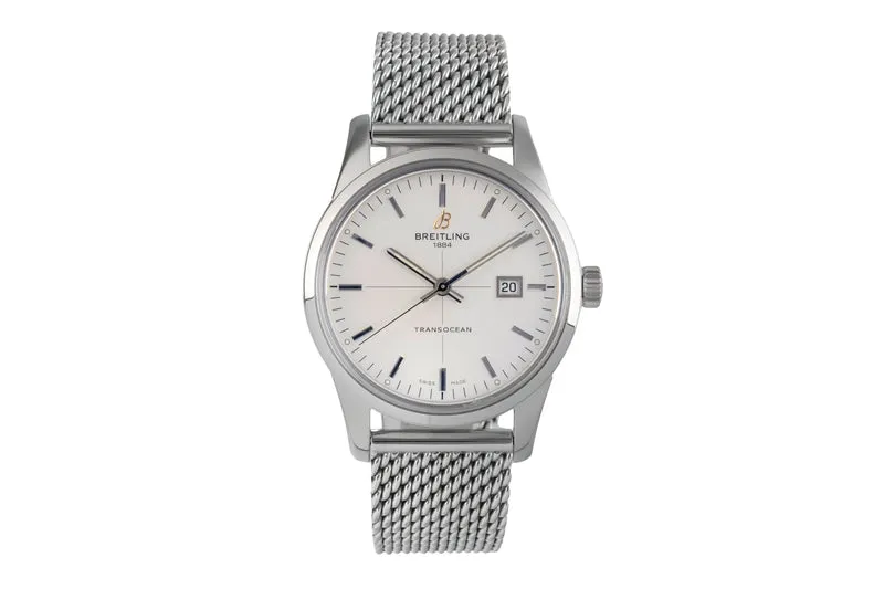 Breitling Transocean steel automatic men's watch A10360 [2503976]
