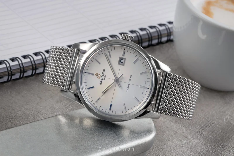 Breitling Transocean steel automatic men's watch A10360 [2503976]