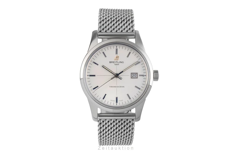 Breitling Transocean steel automatic men's watch A10360 [2503976]