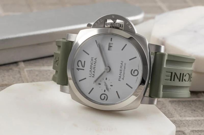Panerai Luminor Marina steel automatic men's watch PAM01314 LP: 8900EUR [2503555]