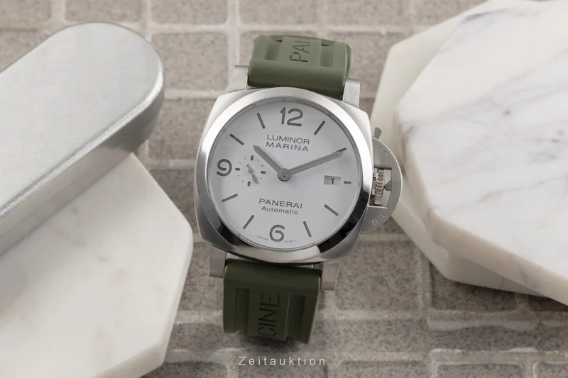 Panerai Luminor Marina steel automatic men's watch PAM01314 LP: 8900EUR [2503555]