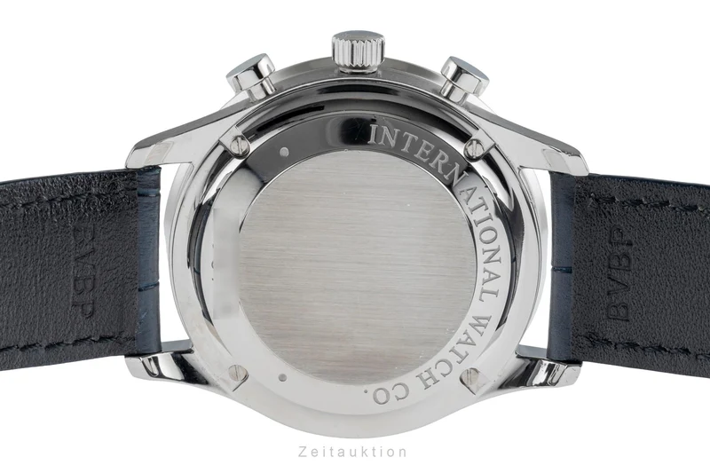 IWC Portugieser chronograph steel automatic men's watch IW371447 LP: 9100EUR [2503382]