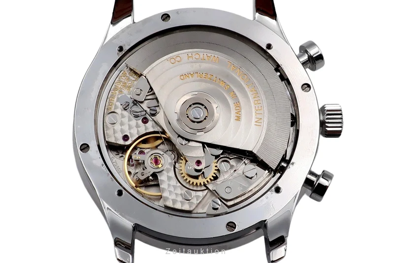 IWC Portugieser chronograph steel automatic men's watch IW371447 LP: 9100EUR [2503382]