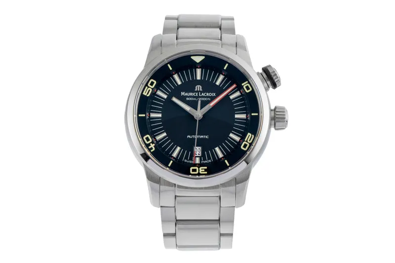 Maurice Lacroix Pontos steel automatic men's watch PT6248-55002-330 [2503024]