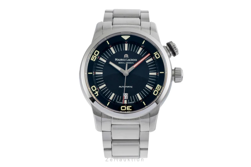 Maurice Lacroix Pontos steel automatic men's watch PT6248-55002-330 [2503024]